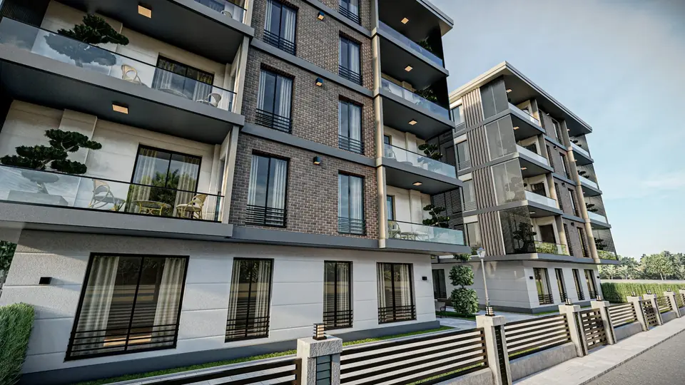 Nefes Park Evleri cephe görünümü
